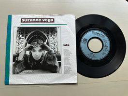 SUZANNE VEGA tolle rare Single Kult Top In Luka 80's