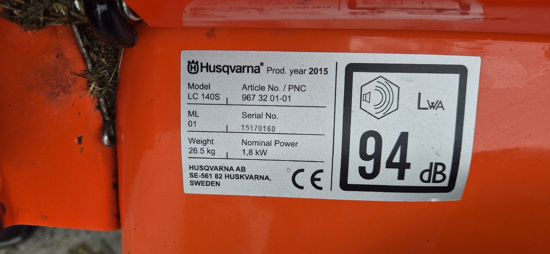 Husqvarna Tagliaerba: Husqvarna Rasenmäher – Usato da Grenchen venduto da Heja1604 3