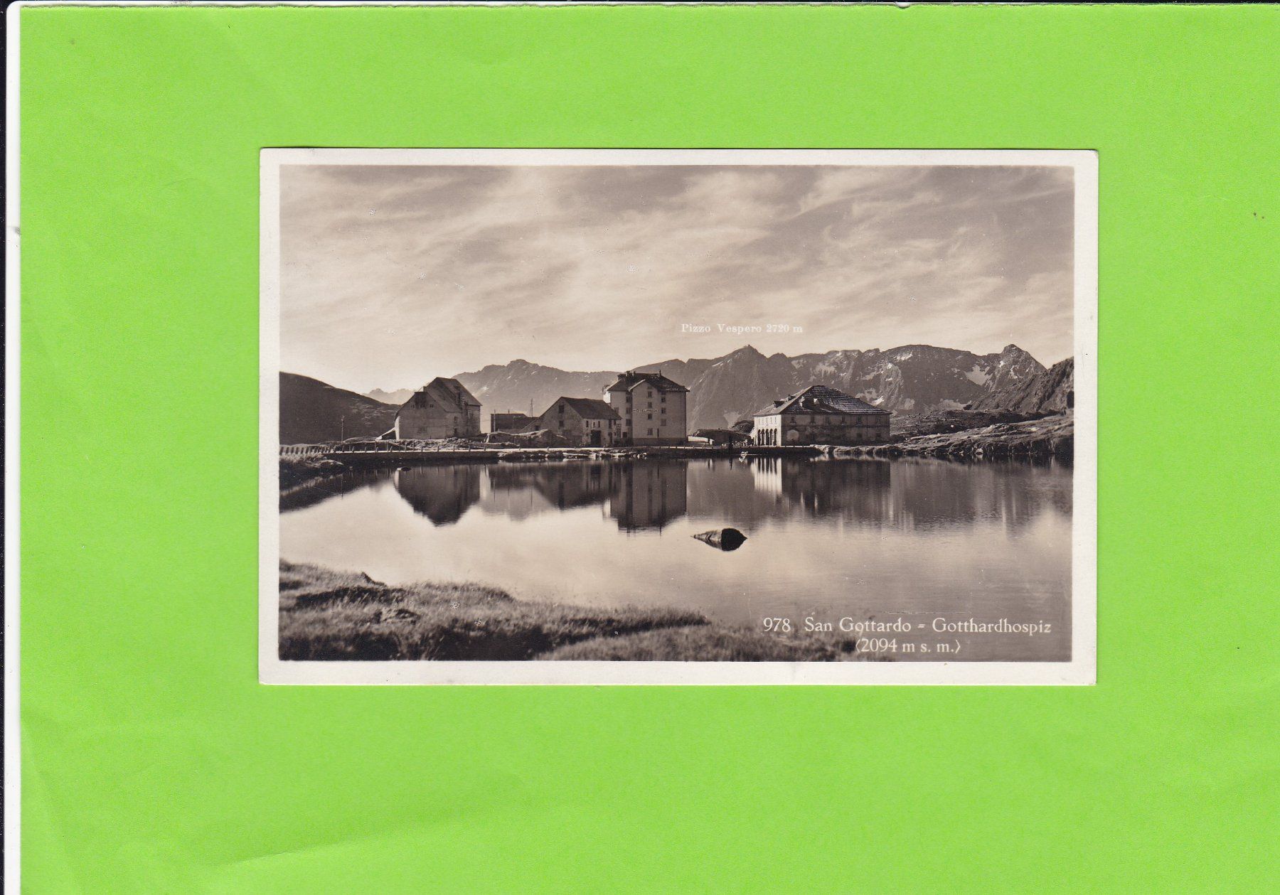 Cartes postales: Gotthardhospiz – D'occasion à St. Peterzell par neckertal