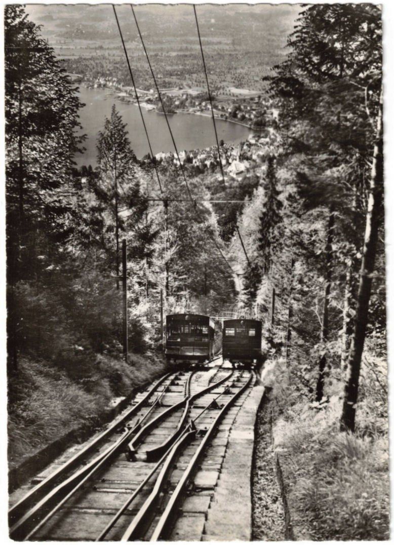 Cartoline postali: Zug - Standseilbahn Zugerberg – Usato da Binningen venduto da Mountainrider