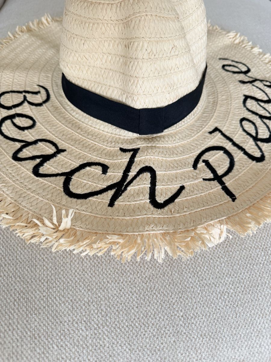 Hüte, Mützen & Caps: Summer Beach Hat "Beach Please"  – Gebraucht aus Kilchberg ZH von san_hs8y 1