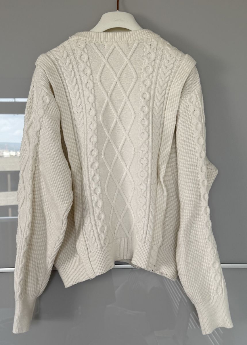 Mango Maglioni & Felpe: MANGO, Strickpullover, creme, Grösse XL – Usato da Basel venduto da sel_g 1