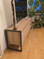 TV-Möbel Sideboard Holzfurnier Landhausstil Industrial Look 