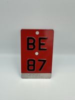 Velonummer BE 87