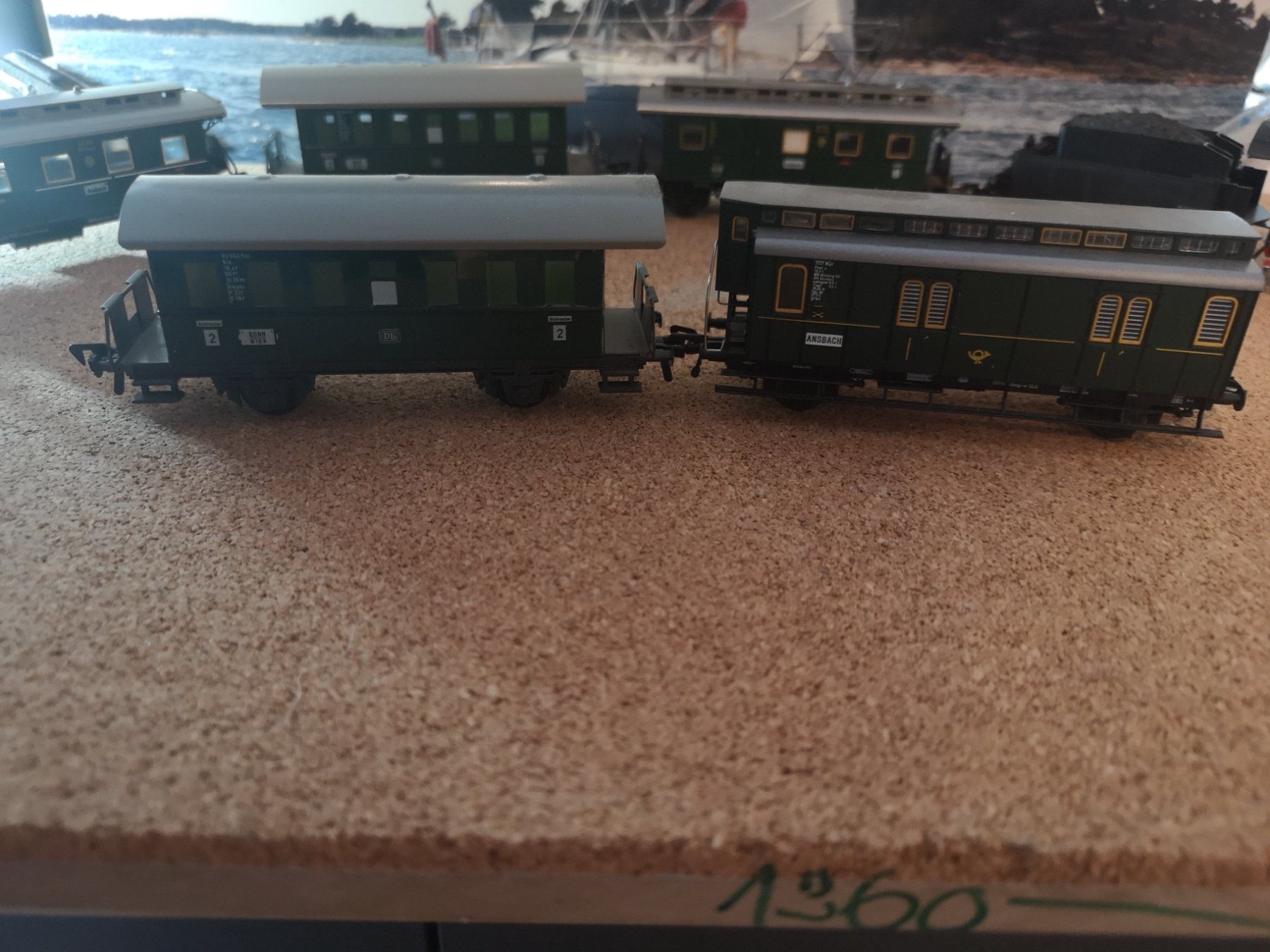 Fleischmann Modelleisenbahnen: Fleischmann Nostalgiezug – Gebraucht aus Heimberg von Newyorker5 2