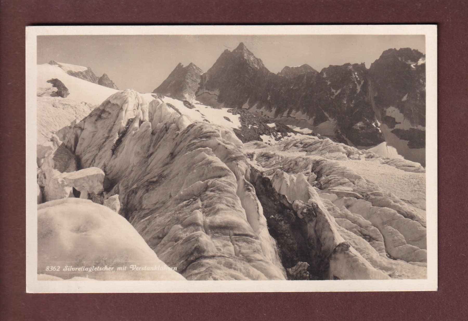 Cartes postales: SILVRETTAGLETSCHER – D'occasion à Pully par nicecards