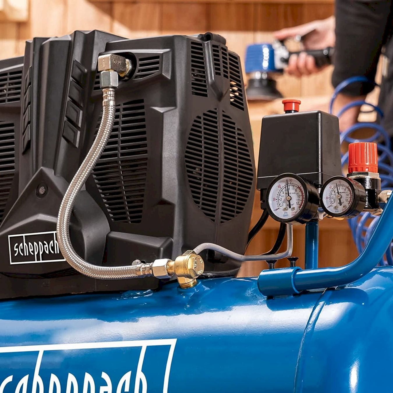 Scheppach Kompressoren: Scheppach Kompressor HC51Si 50L – Neu und originalverpackt aus Bottighofen von zaap 3