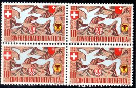 VIERWALTSTÄTTERSEE 4ERBLOCK ** POSTFRISCH ** - OL13