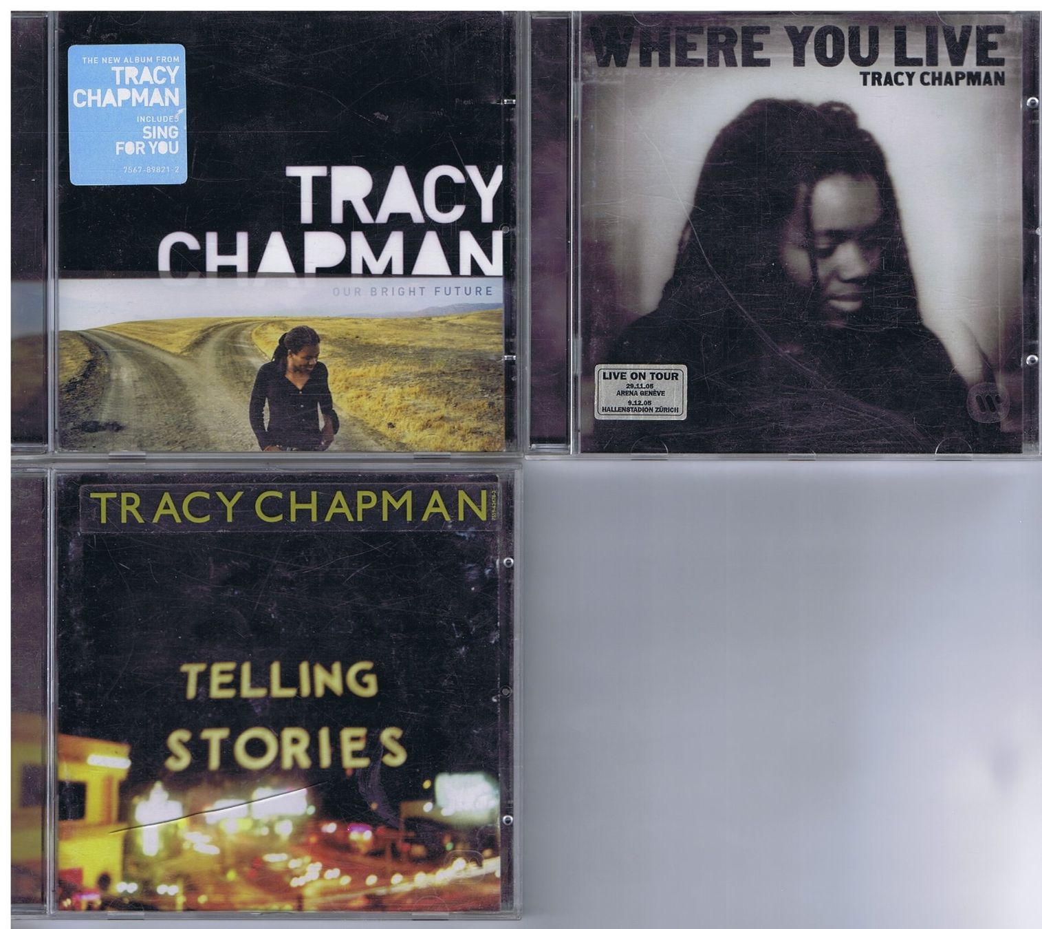 CDs: Tracy Chapman CD Bundle - 3 Alben – D'occasion à Unterengstringen par Lastchance