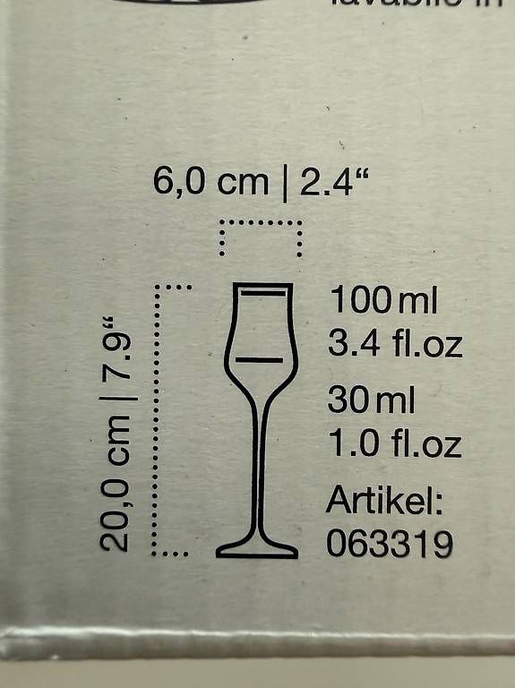 Bicchieri: 6 Grappagläser neu! – Usato da Horw venduto da luzern1111 3