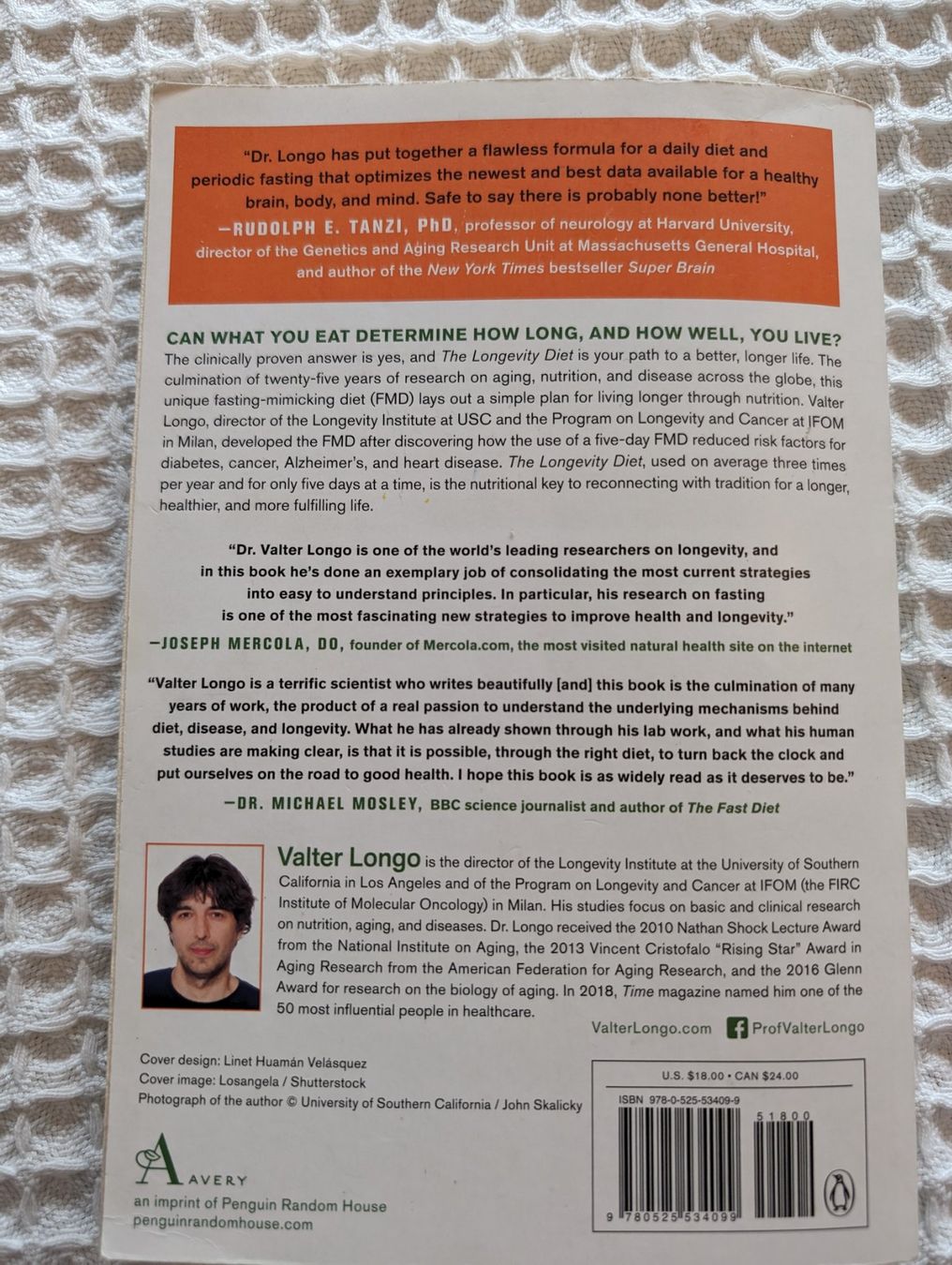 Bücher: The longevity diet - Valter Longo – Neu (gemäss Beschreibung) aus Glis von livespringly 2