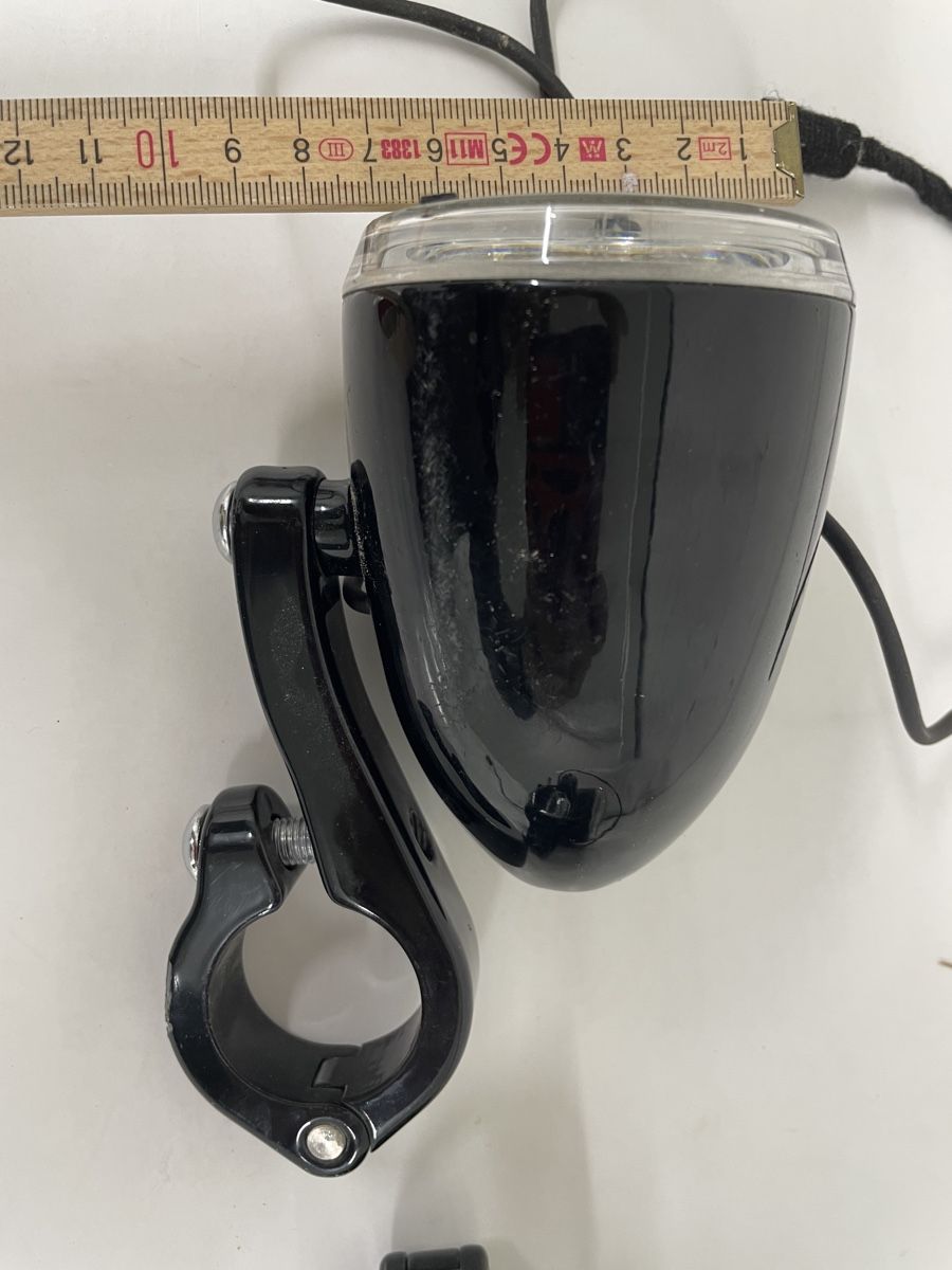 Fari: Retro Motorrad Zusatzscheinwerfer Set schwarz – Usato da Zürich venduto da feuerstern 7