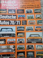 AMS /70 VW 1302 Citroen SM Fiat 124 Sport Ford M 20 Knaus xx