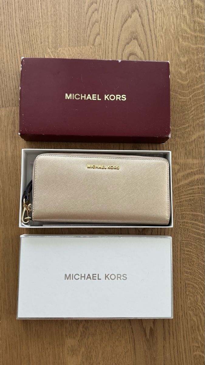 Michael Kors Portamonete: Michael Kors wallet gold new – Nuovo e nell'imballaggio originale da Zürich venduto da yan_5ydb 1
