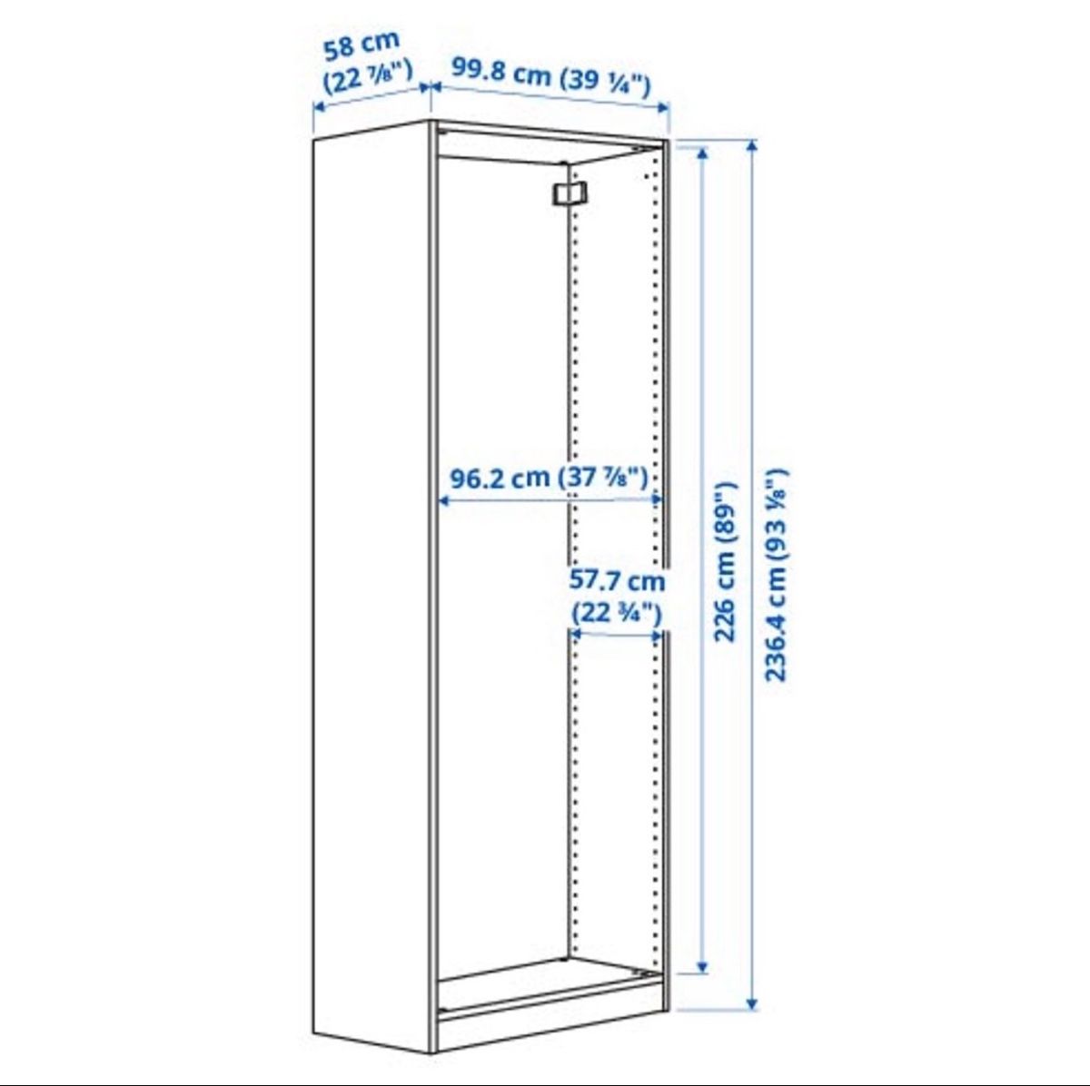 Ikea Armadi: Pax Kleiderschrank neuwertig – Nuovo (secondo la descrizione) da Bubendorf venduto da 29Cari1994 3