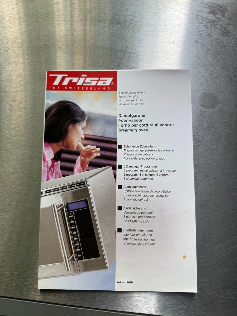 Trisa Elettrodomestici da cucina: Trisa Pure Steamer 22L Dampfgarer – Nuovo (secondo la descrizione) da Romanshorn venduto da vivi304 4