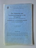 Landesversorgung in Kriegszeit Albert Kientsch Landwirtsc...