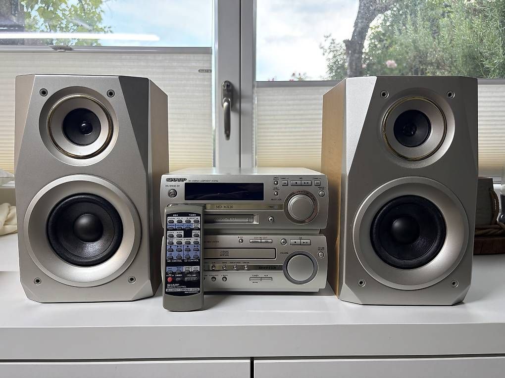 Sharp Lettore multimediale & Streamer: Stereoanlage Sharp MD-MX20 – Usato da Pfäffikon ZH venduto da dividis 2