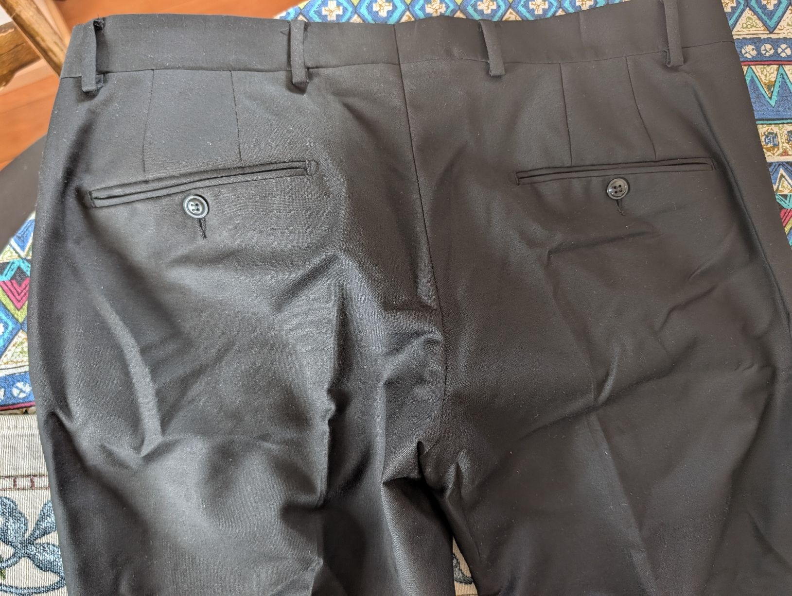Pantalons: Black Trousers Size 50 – D'occasion à Zürich par jor_68rp 7