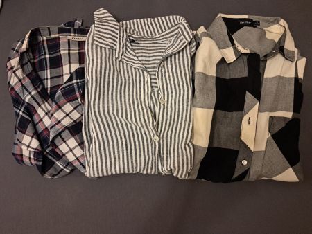 3er-Set Damen Herbst-Blusenhemden, Grösse S/36, Top-Zustand!