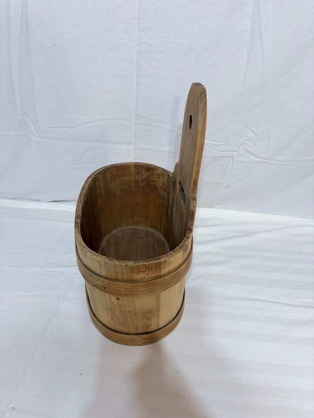 Altre Decorazioni per giardino: Alte Holz Wandkorb, Holzbottich – Usato da Sevelen venduto da Tschitschi 3