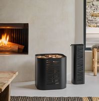 Serviteur Taikal et Range Bûches  Noirs Dixneuf Design