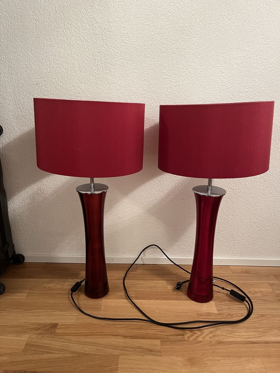Lampade: Lampes rouge – Usato da Nyon venduto da jac_zxj6