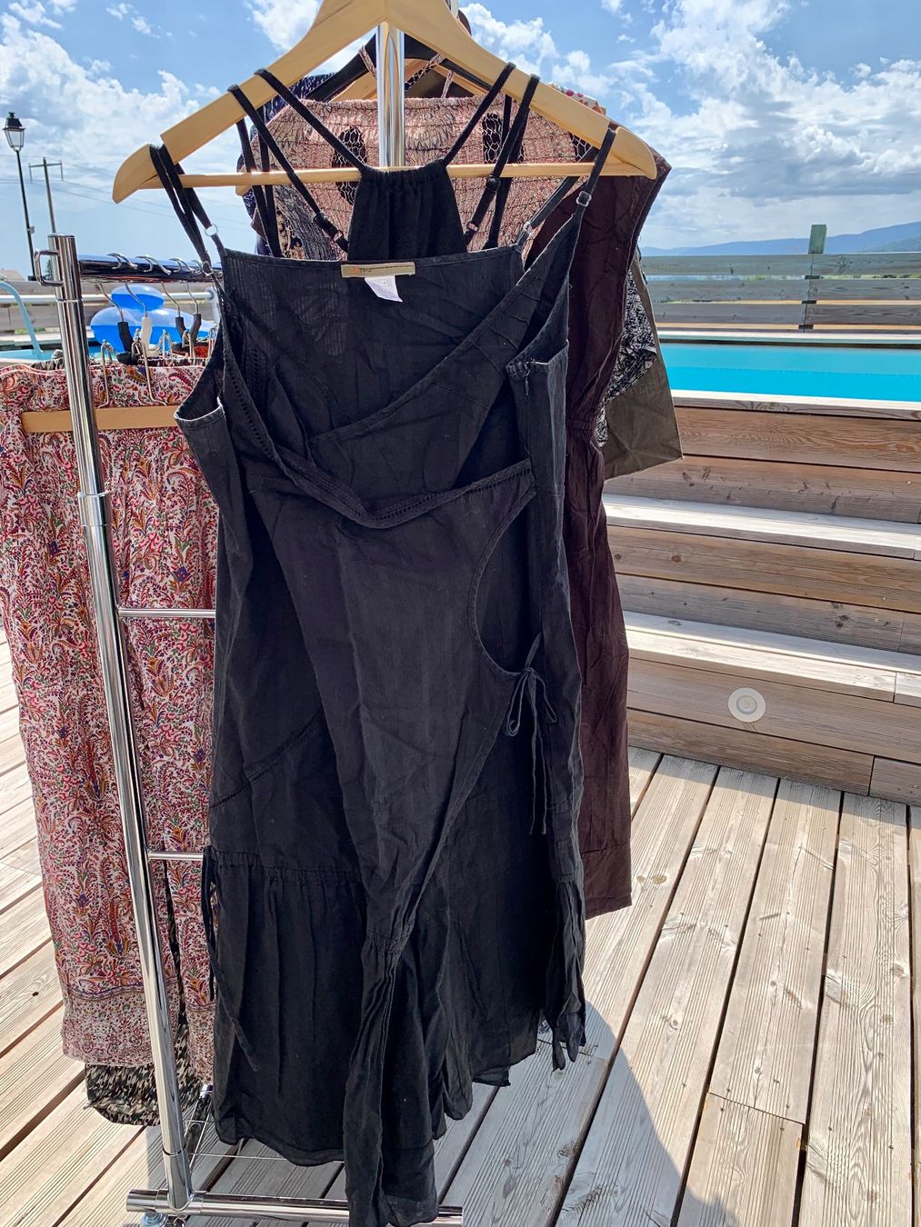 Vestiti: Robe d’été coton noire T38 – Usato da Perroy venduto da barballalla