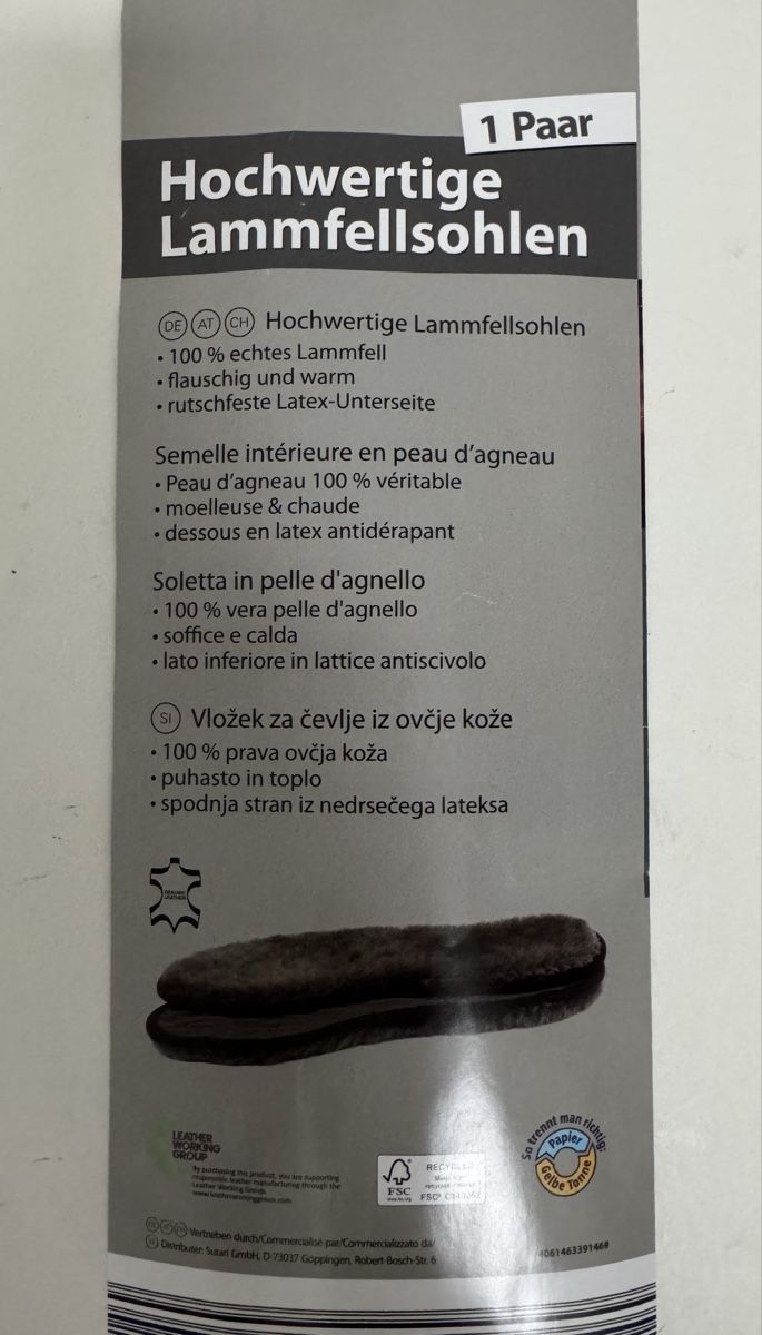 Scarpe da donna: Lammfellsohlen Gr.38/39 Neu! – Nuovo e nell'imballaggio originale da Kerzers venduto da oiram56 4