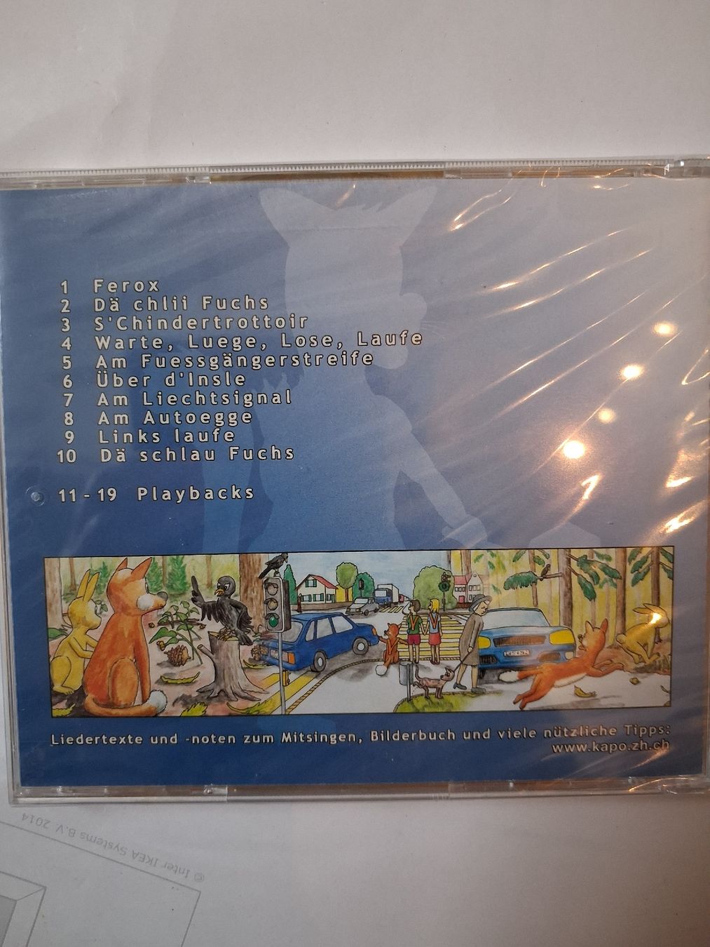 CD: Fuchs Ferox CD - Kinder im Strassenverkehr  – Nuovo e nell'imballaggio originale da Weiach venduto da Musikmaengu 1