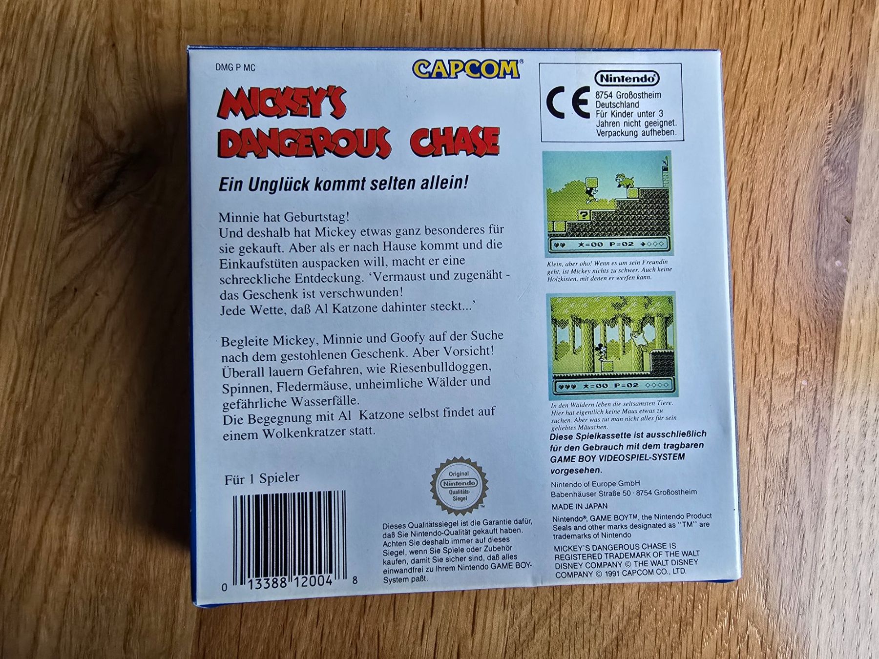 Nintendo Jeux: Nintendo Gameboy/Mickeys Dangerous chase /OVP – D'occasion à Sursee par Elian91 3