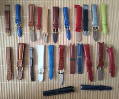 Lot bracelet cuir montre (Tag Heuer, Balmain)