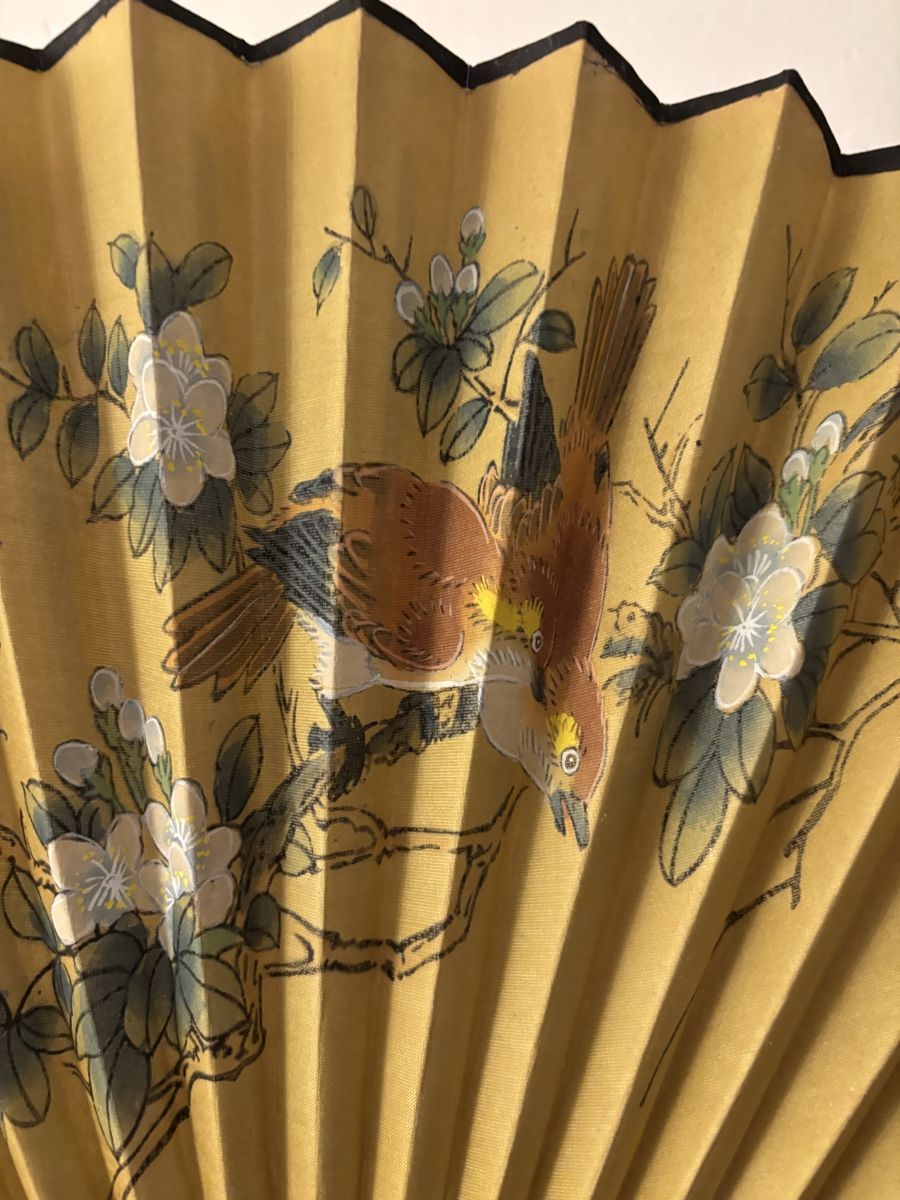Tutte le decorazioni: chinesischer Vintage Fächer - handbemalt – Usato da Schaffhausen venduto da emm_vdw2 1
