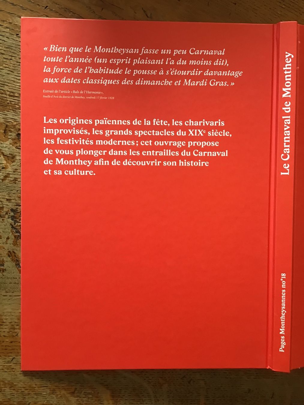 Bücher: Le carnaval de Monthey – Gebraucht aus Fully von Ruby97 9