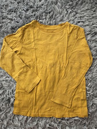 Langarmshirt H&M Senfgelb Grösse 110/116