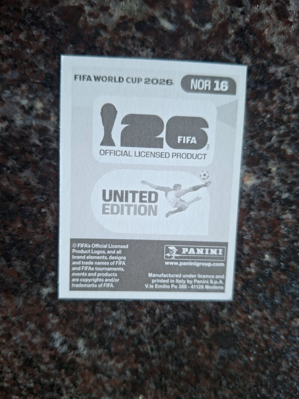 Panini Carte collezionabili: Panini WM 2026 Alexander Sörloth NOR 16 – Nuovo (secondo la descrizione) da Erlinsbach venduto da pfunky 1