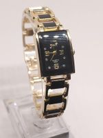Montre Dame  Yuanfa 8009 – Elegante Oro & Nero 22x27 mm NEW