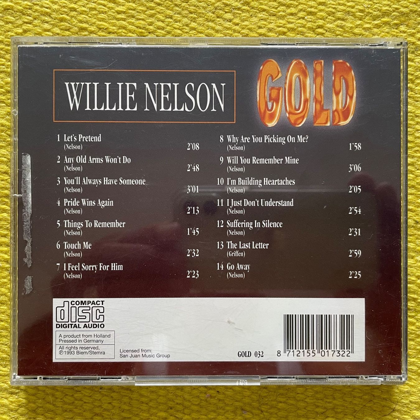 CDs: WILLIE NELSON-GOLD – Gebraucht aus Rorschacherberg von CD-Roli 1