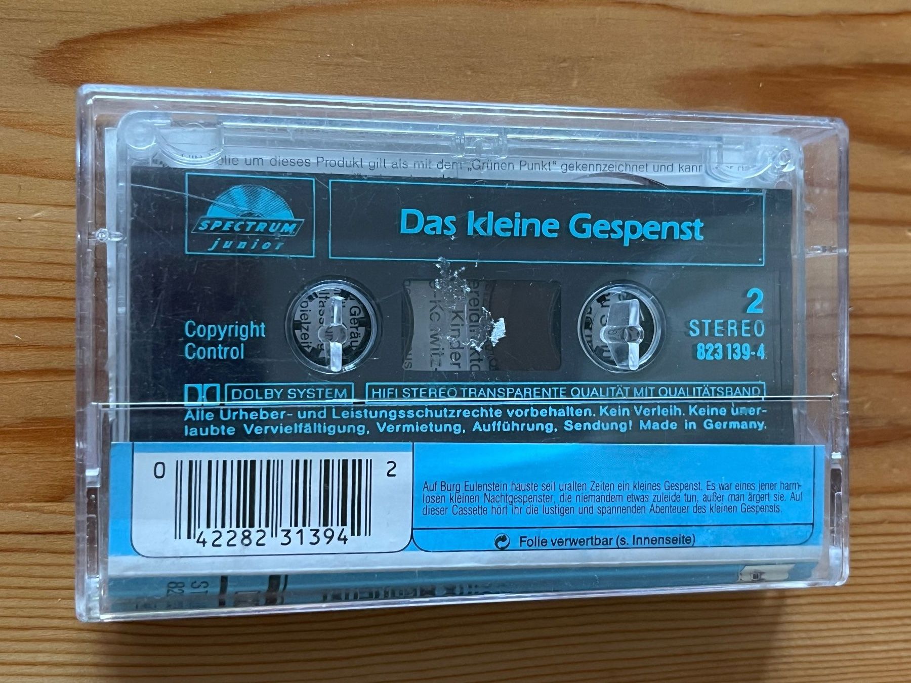 Musicassette: Kassette: Das kleine Gespenst – Usato da Zürich venduto da Gurkis 1