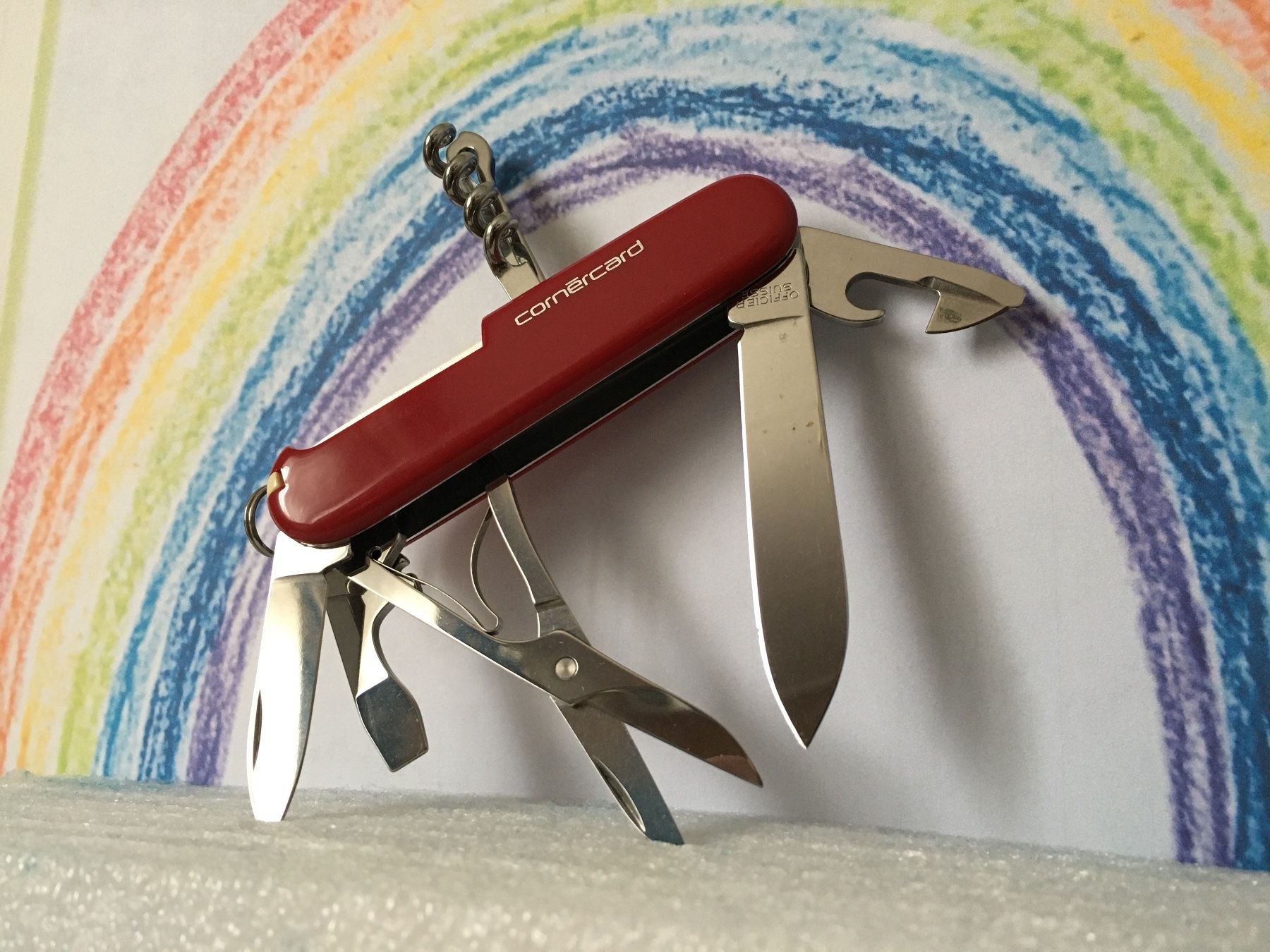 Victorinox Coltelli tascabile: VICTORINOX - Climber - Sackmesser - cornércard – Usato da Andwil SG venduto da Rainboli