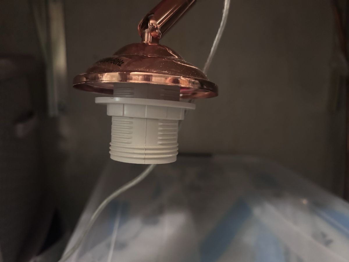 Lampade: Rose curved floor lamp stand – Usato da Belp venduto da jan_6yvx 2