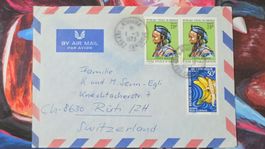 CL32 Enveloppe + Timbre Cameroun 1973