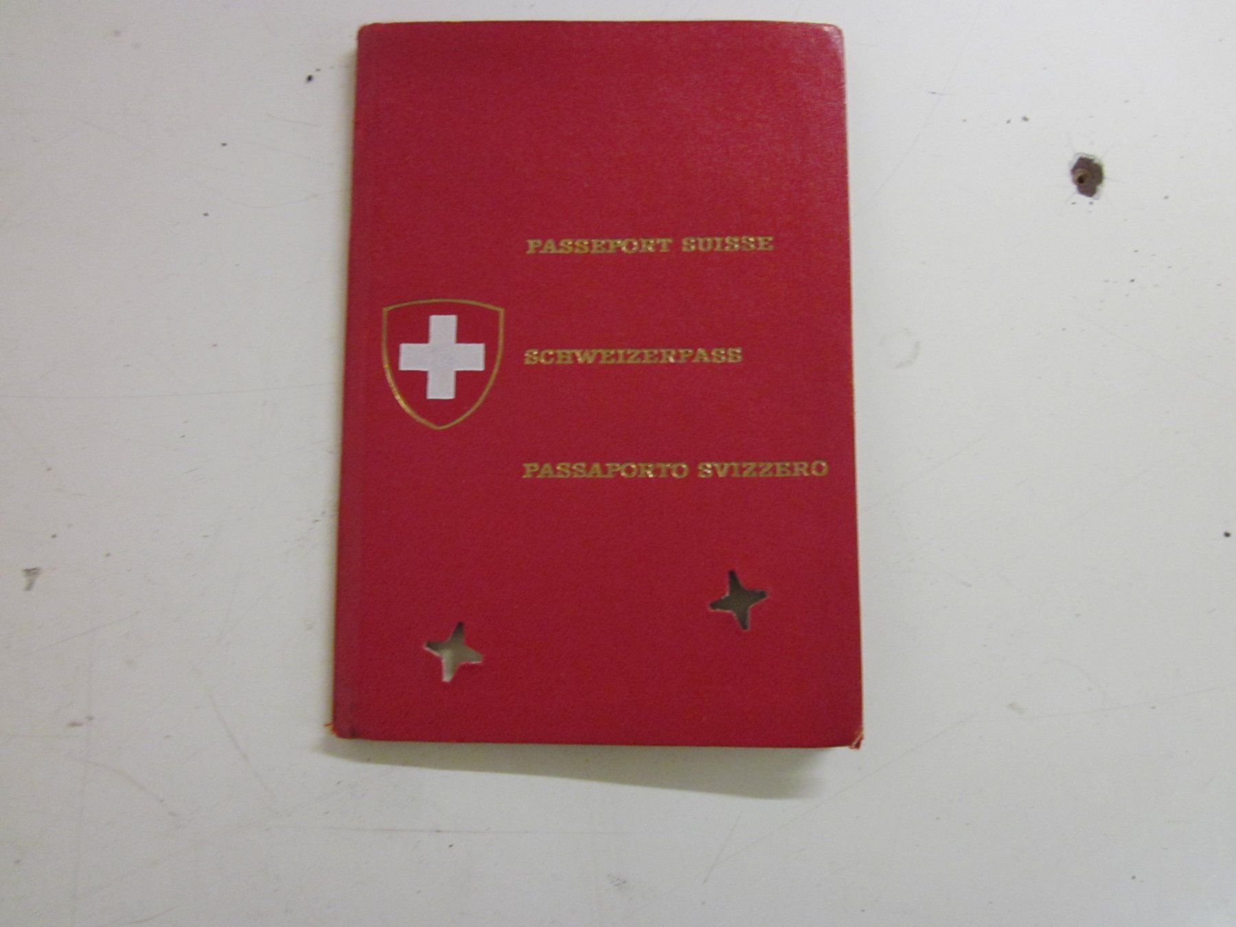 Dokumente: Passeport Schweizer Pass 1964 – Gebraucht aus Grand-lancy von