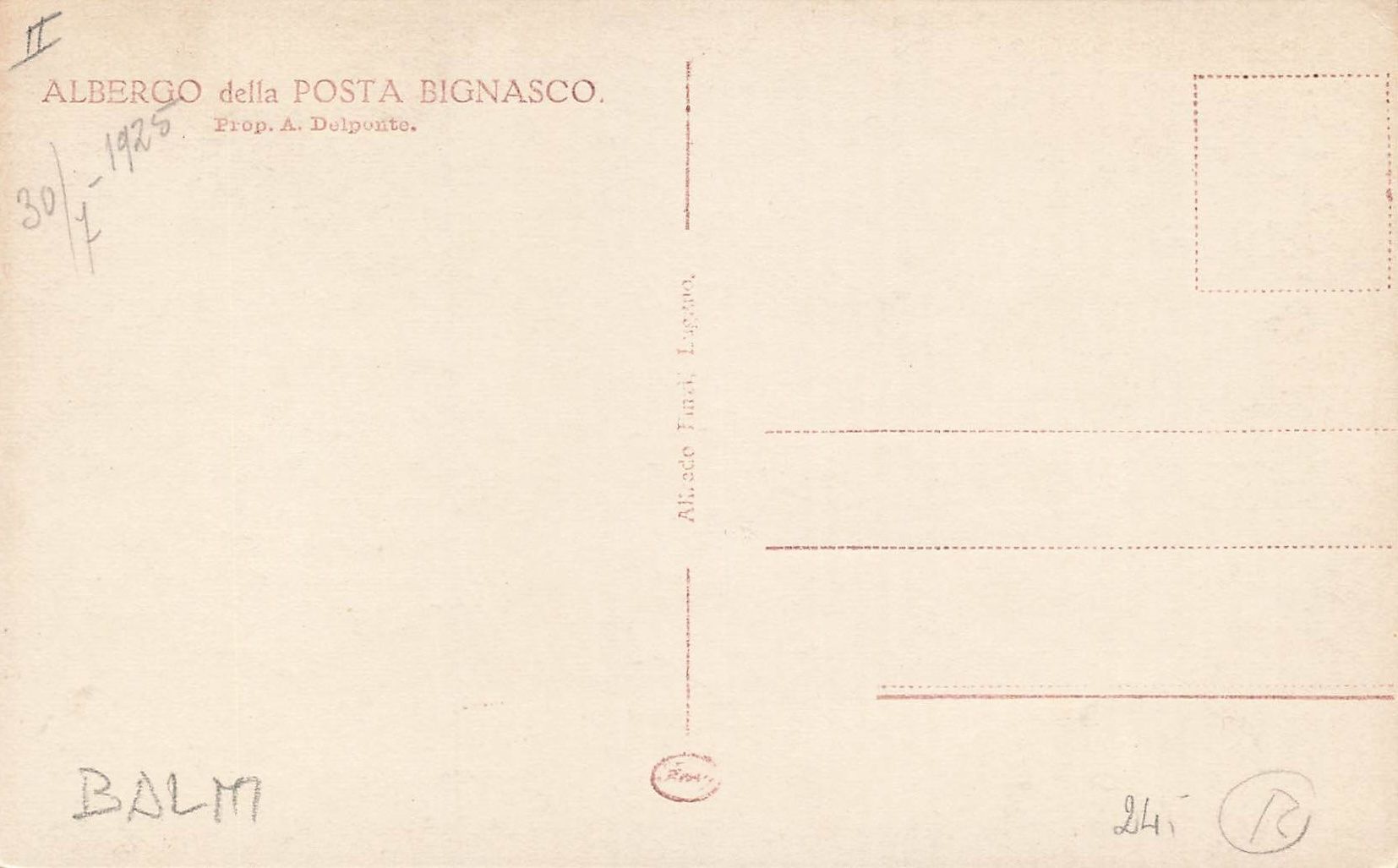 Ansichtskarten: Bignasco (TI) Vallemaggia ponte e chiesa – Gebraucht aus Biasca von Blenio71 1