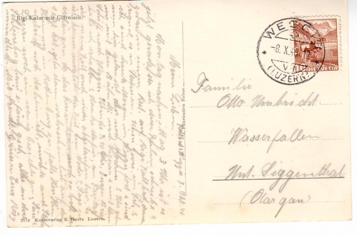 Cartes postales: Rigi – D'occasion à Wolhusen par Curver9 1