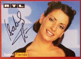 Isabel Florido Autogramm signiert Foto 10x15cm