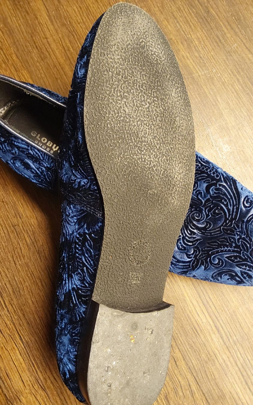 Globus Damenschuhe: Ballerinas Samt blau Globus 41 – Neu (gemäss Beschreibung) aus Köniz von scopello12 5