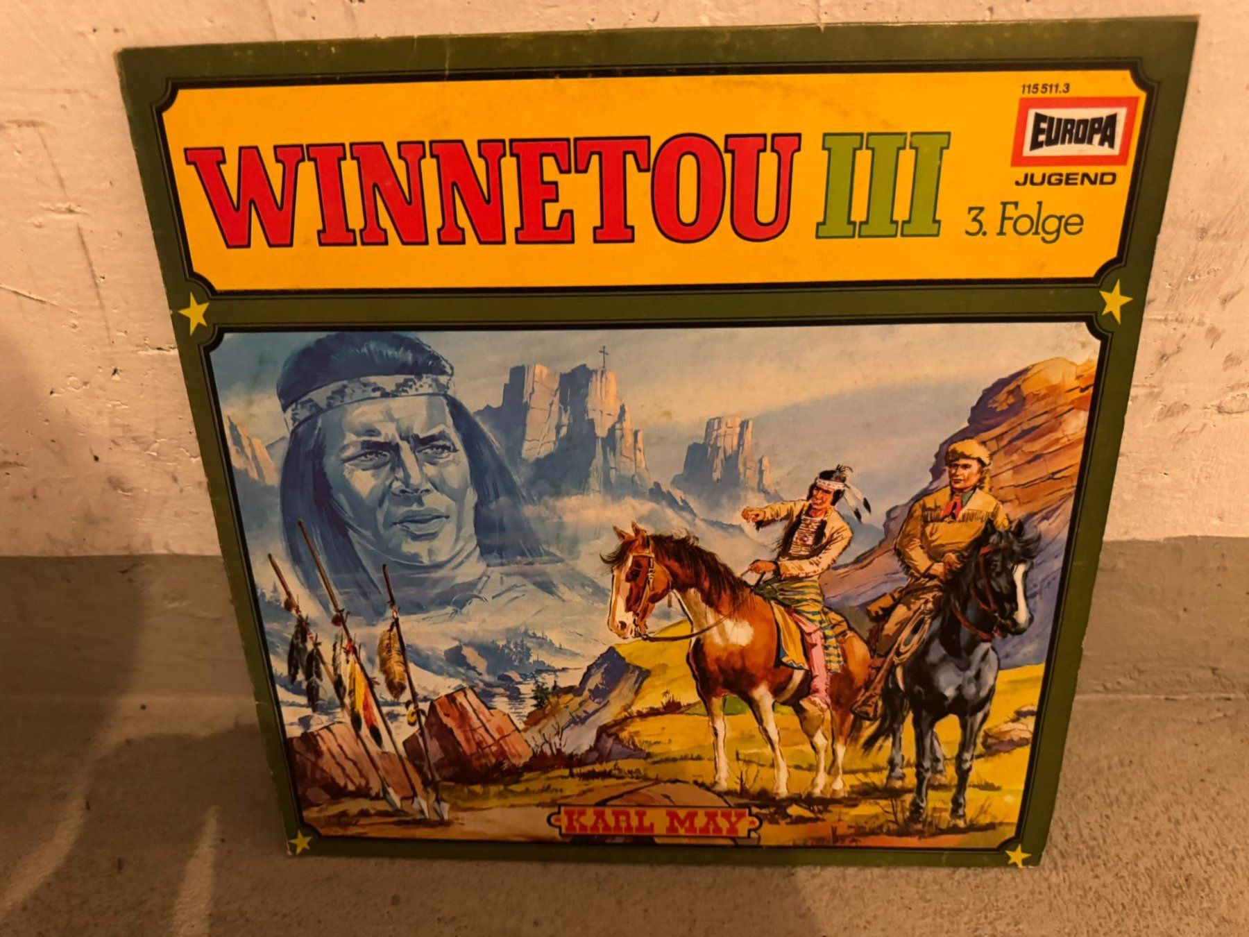 Dischi in vinile: Langspielplatten Vynil Winnetou – Usato da Dietikon venduto da tupf72