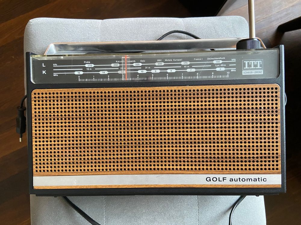 Radio Vintage Itt Schaub Lorenz Golf Automatic Kaufen Auf Ricardo