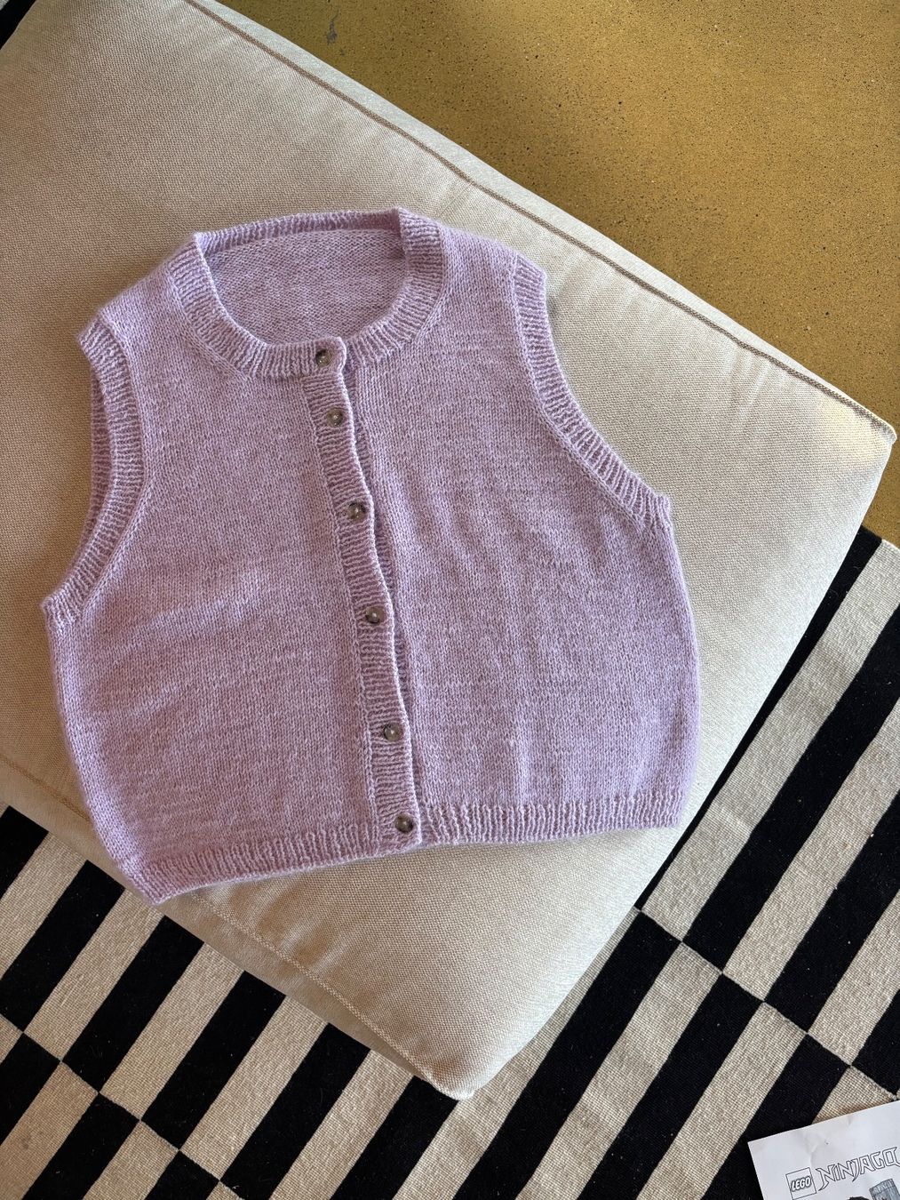 Pulls & Sweat-shirts: Handgestrickte lila Veste – Neuf (Voir description) à Winterthur par drande 2